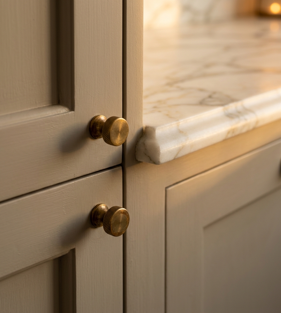 Joinery and stone detail